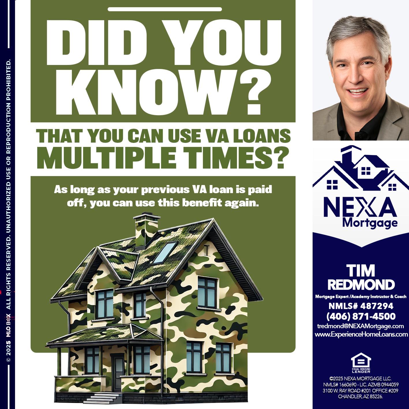did you know - Tim Redmond -Mortgage Loan Advisor | NMLS 487294 <br /> 30yr/Mortgage Expert | LO Coach <br /> Team Manager | Signature Mortgage Solutions” alt=”did you know – Tim Redmond -Mortgage Loan Advisor | NMLS 487294 <br /> 30yr/Mortgage Expert | LO Coach <br /> Team Manager | Signature Mortgage Solutions” />Hi, my name is Tim Redmond. Iβm a Loan Officer with NEXA Mortgage LLC., offering personalized mortgage solutions, fast customized quotes, great rates and service with integrity.</p>
<div class=