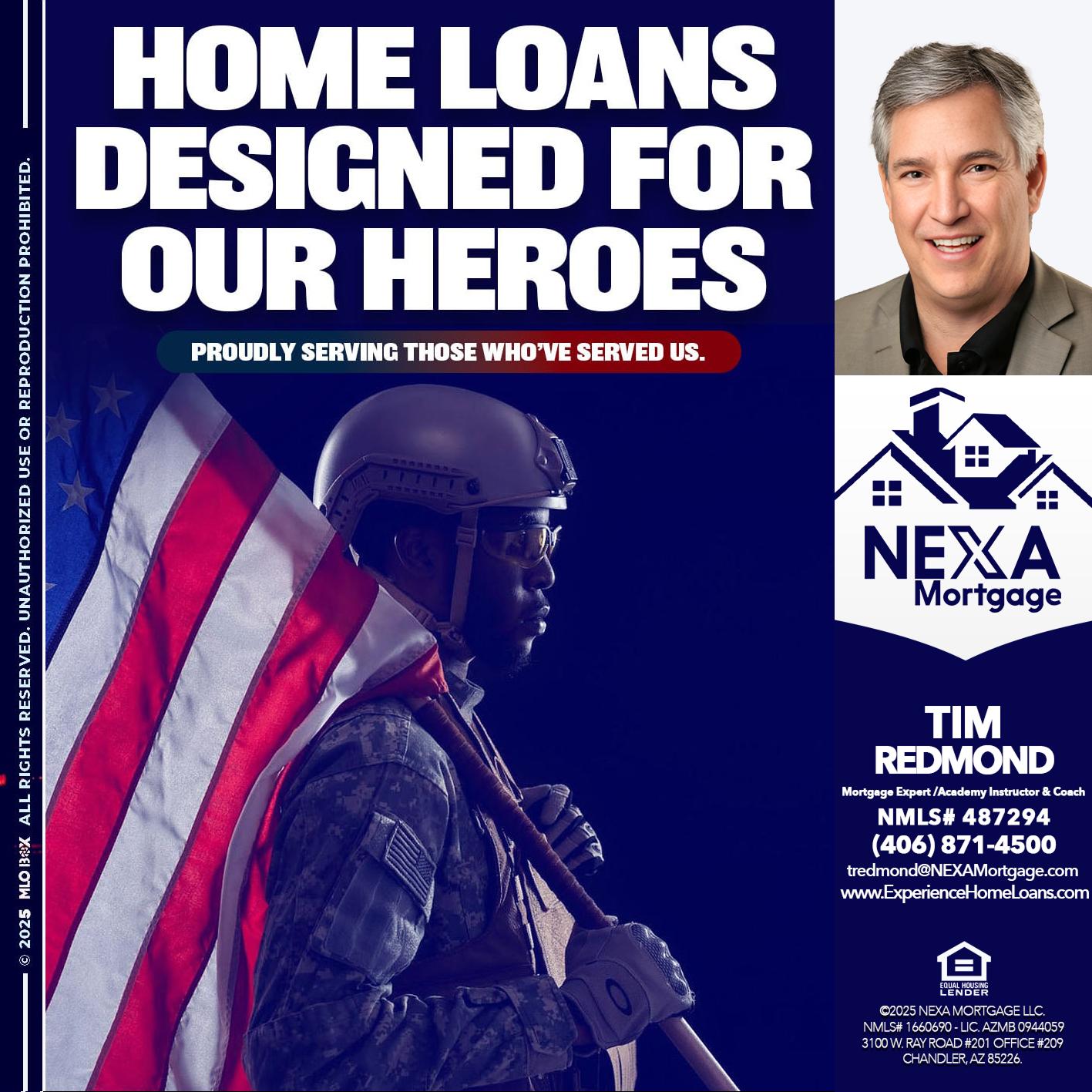 home loans - Tim Redmond -Mortgage Loan Advisor | NMLS 487294 <br /> 30yr/Mortgage Expert | LO Coach <br /> Team Manager | Signature Mortgage Solutions” alt=”home loans – Tim Redmond -Mortgage Loan Advisor | NMLS 487294 <br /> 30yr/Mortgage Expert | LO Coach <br /> Team Manager | Signature Mortgage Solutions” />Hi, my name is Tim Redmond. Iβm a Loan Officer with NEXA Mortgage LLC., offering personalized mortgage solutions, fast customized quotes, great rates and service with integrity.</p>
<div class=